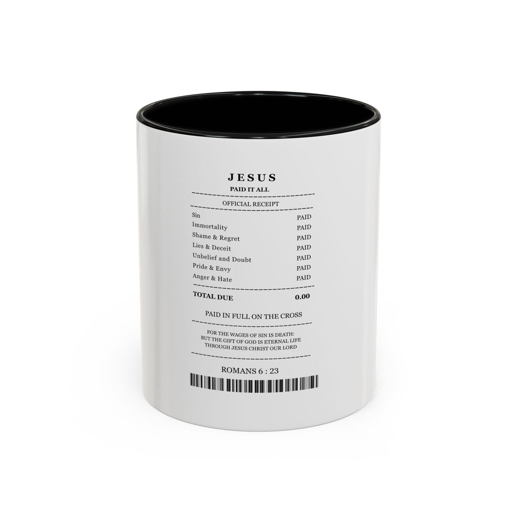 Jesus 'Paid in Full' Coffee Mug (11/15oz) | Faith Based Coffee Mug
