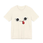 Cute Silly Emoji Face T-Shirt — Minimal Cute Graphic Tee