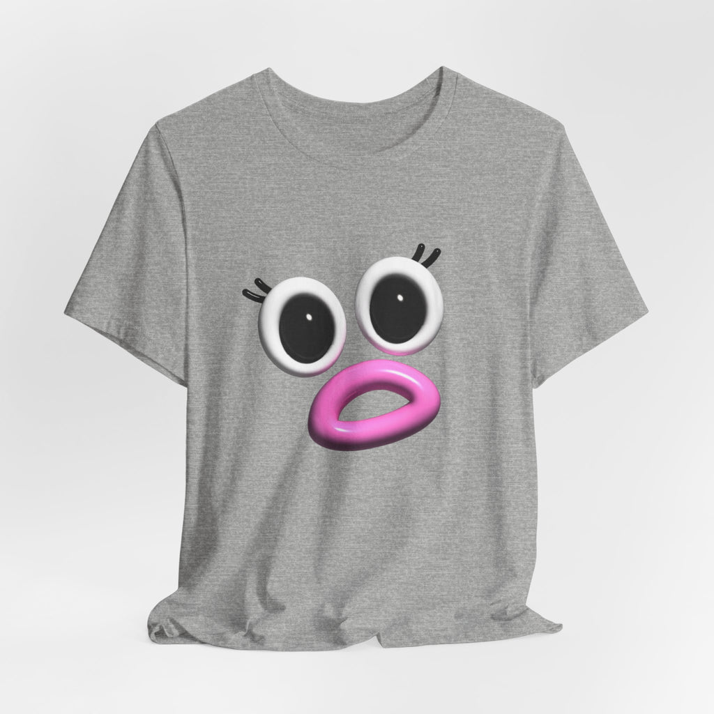 OMG Speechless Face T-Shirt – Funny Shocked Reaction Mood Tee