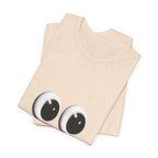 Sad Emoji Face T-Shirt — Cute Pink Pout Graphic Tee