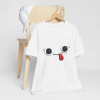 Cute Silly Emoji Face T-Shirt — Minimal Cute Graphic Tee