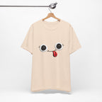 Cute Silly Emoji Face T-Shirt — Minimal Cute Graphic Tee