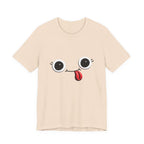 Cute Silly Emoji Face T-Shirt — Minimal Cute Graphic Tee