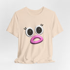 OMG Speechless Face T-Shirt – Funny Shocked Reaction Mood Tee