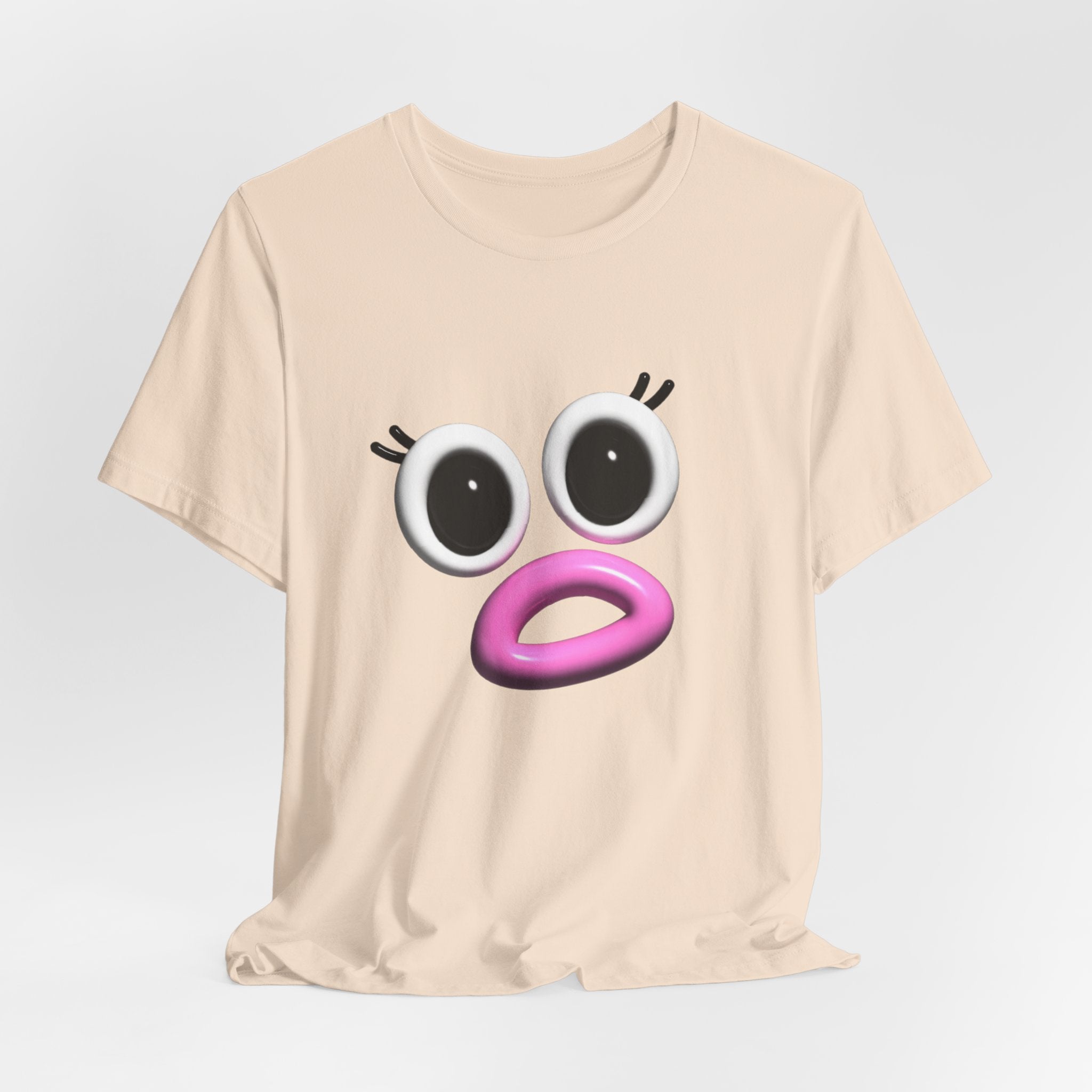 OMG Speechless Face T-Shirt – Funny Shocked Reaction Mood Tee