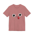 Cute Silly Emoji Face T-Shirt — Minimal Cute Graphic Tee