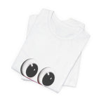 Sad Emoji Face T-Shirt — Cute Pink Pout Graphic Tee