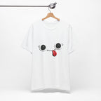 Cute Silly Emoji Face T-Shirt — Minimal Cute Graphic Tee