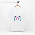 Sad but cute Emoji Face T-Shirt — Minimal Relatable Aesthetic Graphic Tee