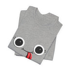Cute Silly Emoji Face T-Shirt — Minimal Cute Graphic Tee