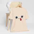 Cute Silly Emoji Face T-Shirt — Minimal Cute Graphic Tee