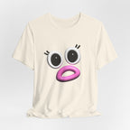 OMG Speechless Face T-Shirt – Funny Shocked Reaction Mood Tee