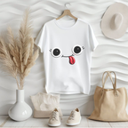 https://word-today.myshopify.com › products › cute-silly-emoji-face-t-shirt-minimal-cute-graphic-tee