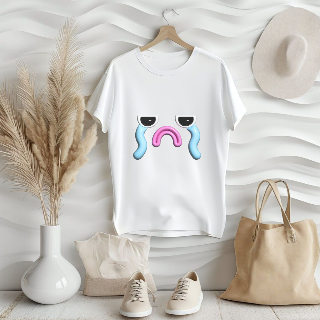 https://word-today.myshopify.com › products › sad-but-cute-emoji-face-t-shirt-minimal-relatable-aesthetic-graphic-tee